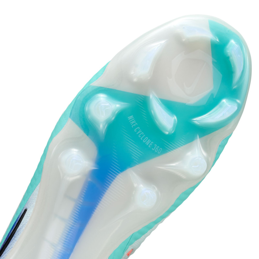 Nike Phantom 6 montante United 2 Elite FG bleu rose