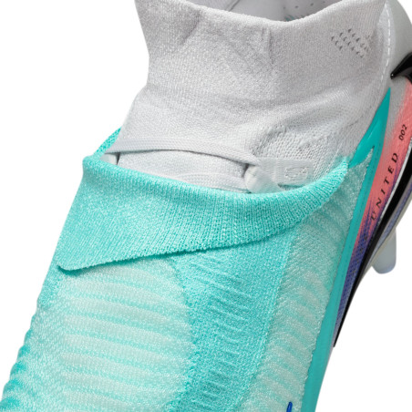 Nike Phantom 6 montante United 2 Elite FG bleu rose