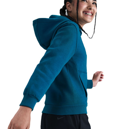 Sweat à capuche junior Nike Mbappé bleu