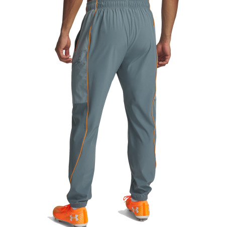 Pantalon survêtement Under Armour Challenger bleu orange