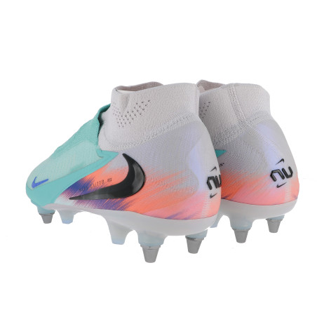 Nike Phantom 6 montante United 2 Elite SG-Pro bleu rose