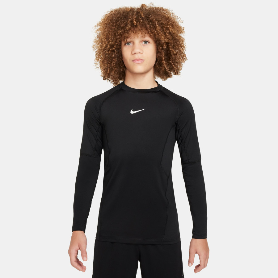 Sous-maillot manches longues junior Nike Pro noir