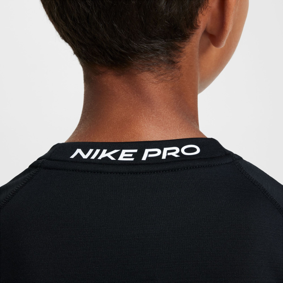 Maillot entraînement junior Nike Pro Warm noir
