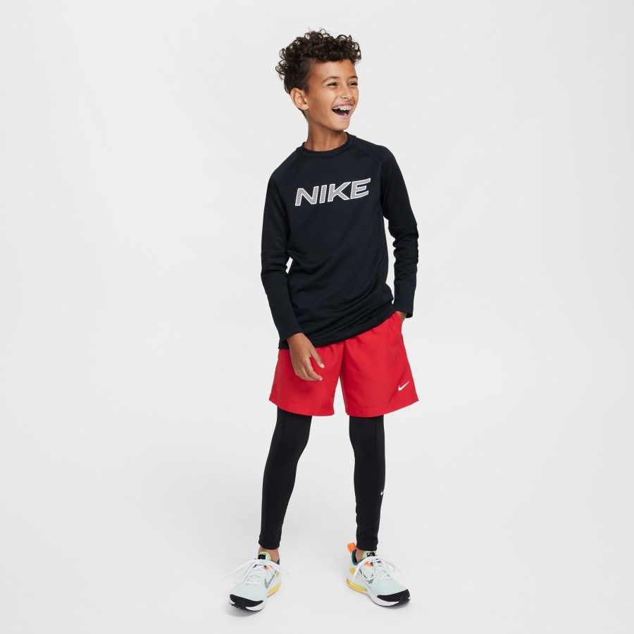 Maillot entraînement junior Nike Pro Warm noir