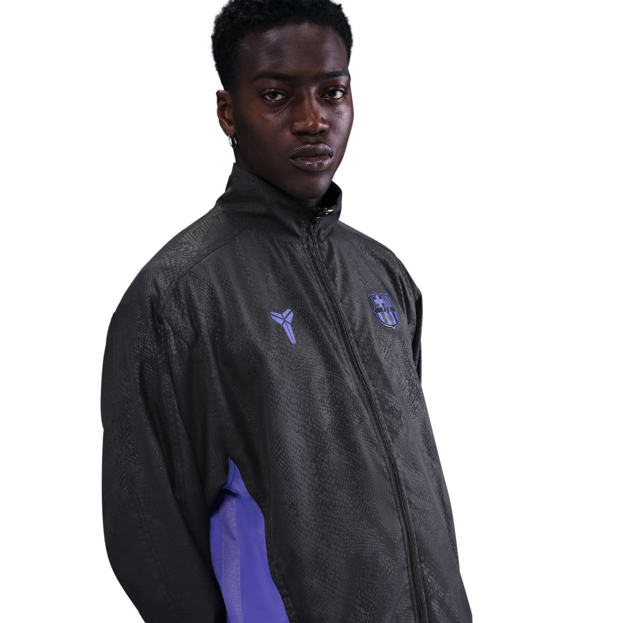 Veste imperméable GX FC Barcelone noir violet