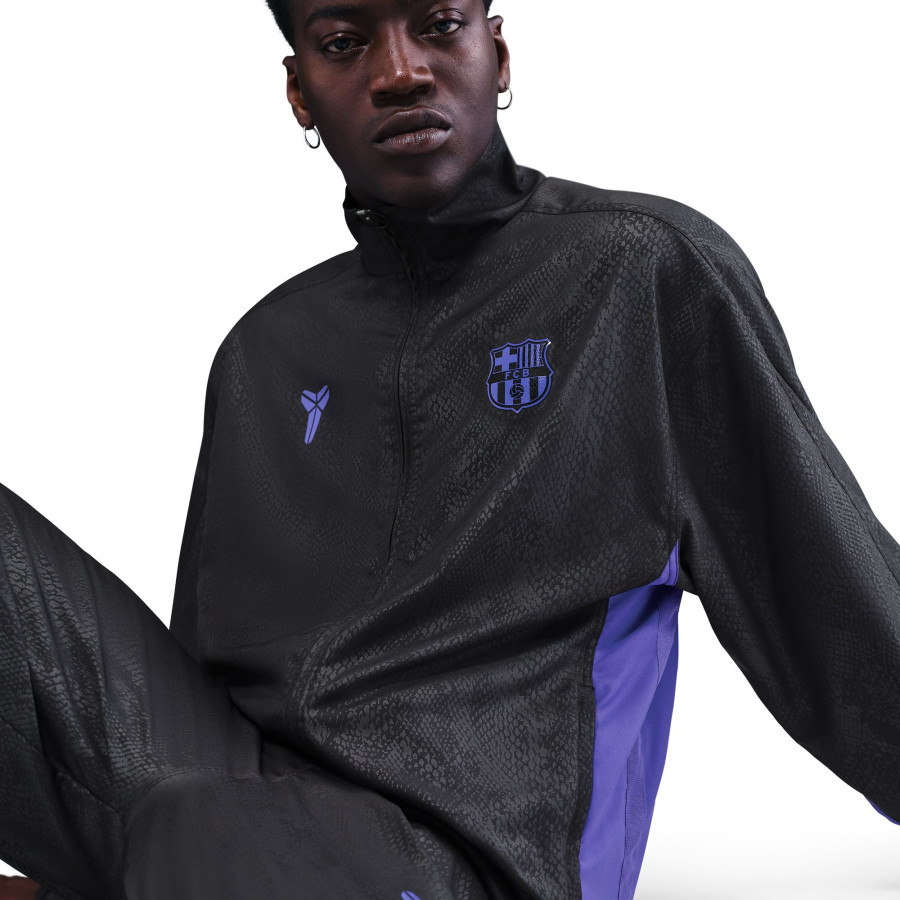 Veste imperméable GX FC Barcelone noir violet