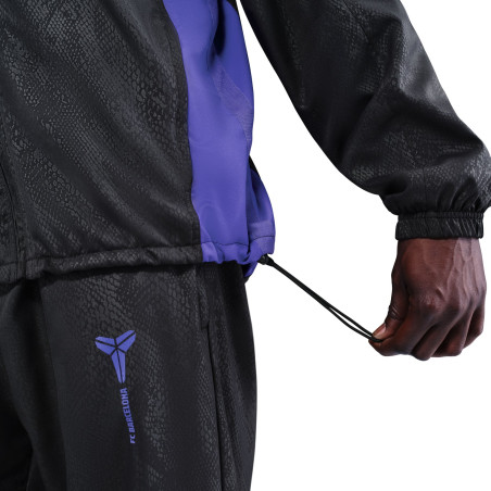 Veste imperméable GX FC Barcelone noir violet