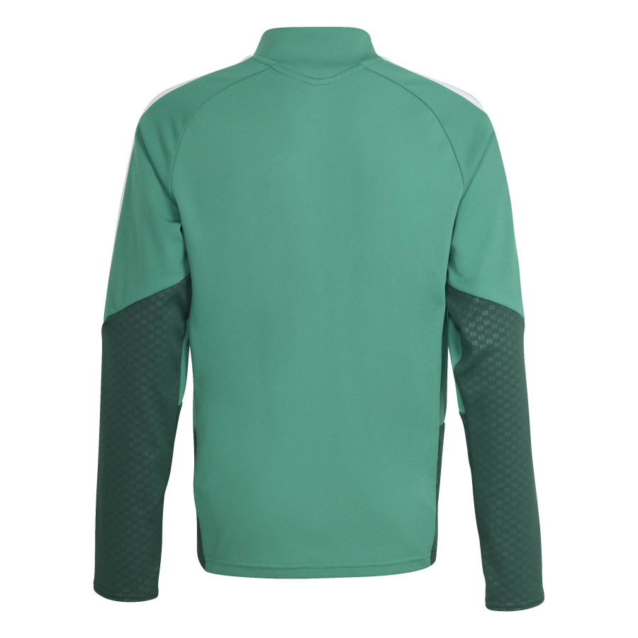 Sweat zippé junior Algérie vert rouge