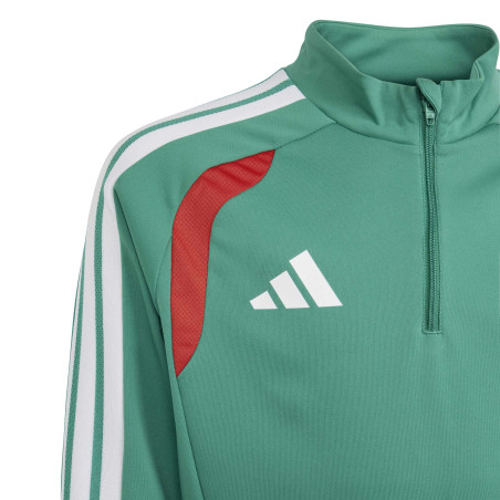 Sweat zippé junior Algérie vert rouge
