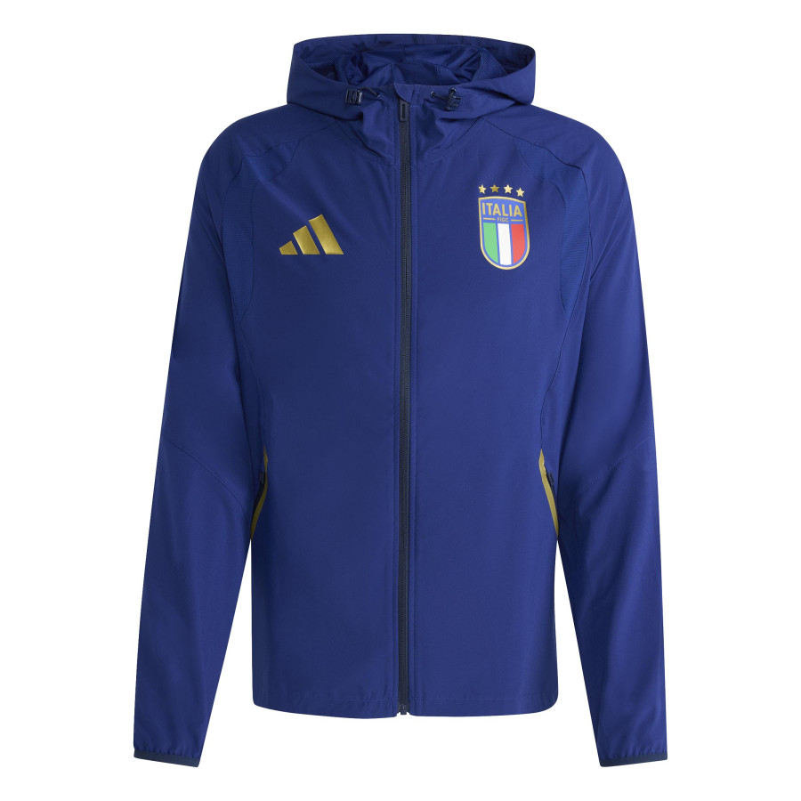 Veste survêtement Italie FZ bleu