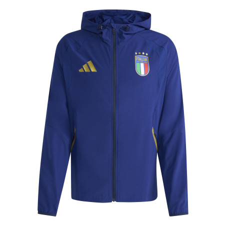 Veste survêtement Italie FZ bleu
