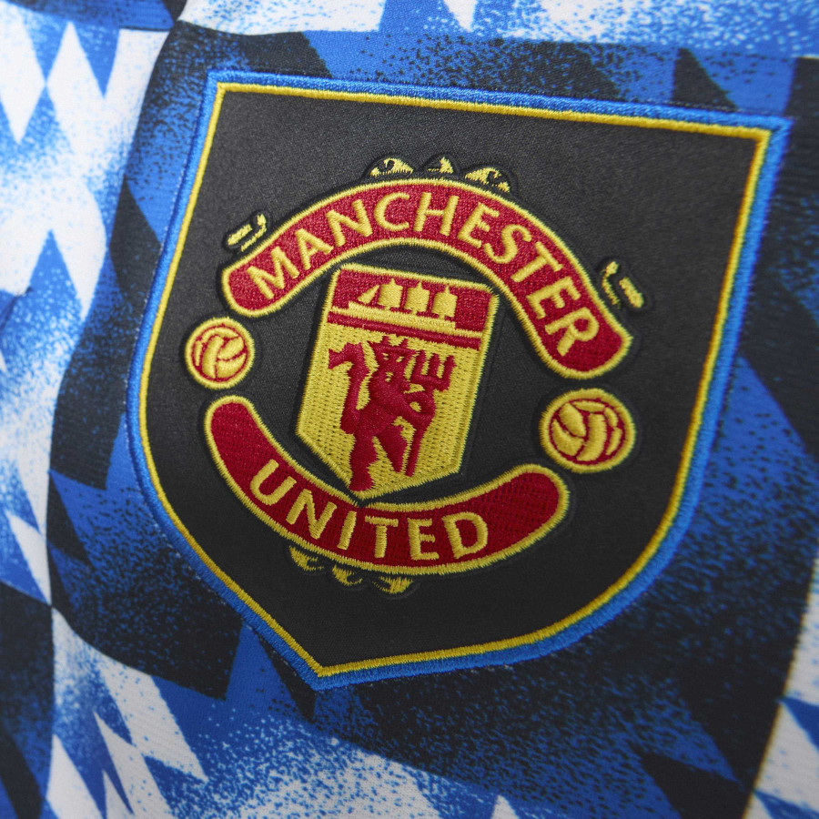 Maillot Manchester United Lifestyle bleu jaune