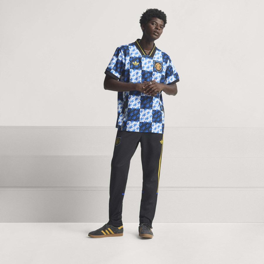 Maillot Manchester United Lifestyle bleu jaune