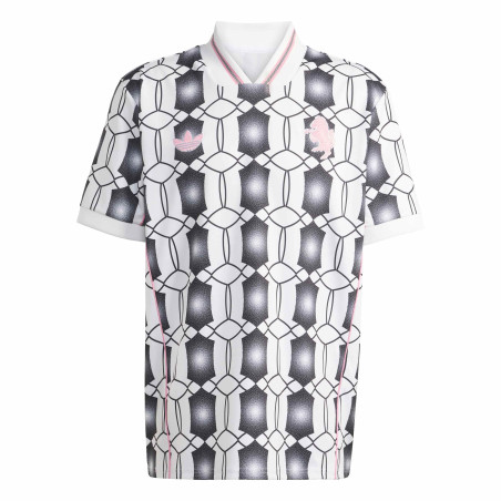 Maillot Juventus Lifestyle noir rose