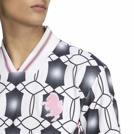 Maillot Juventus Lifestyle noir rose