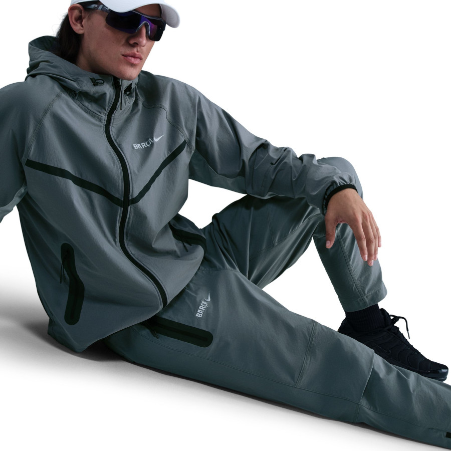 Pantalon survêtement FC Barcelone Tech Woven gris