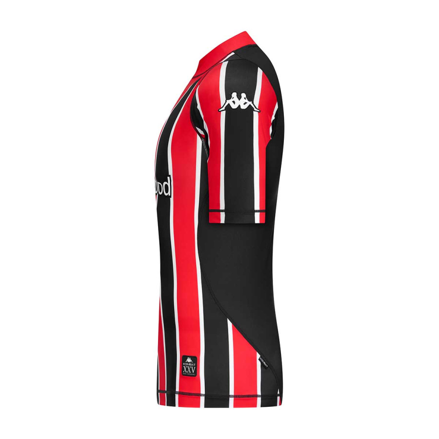 Maillot Kappa XXV OGC Nice rouge noir 2025/26