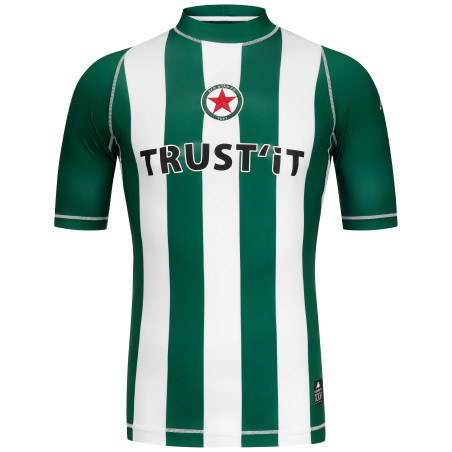 Maillot Kappa XXV Red Star vert blanc 2025/26