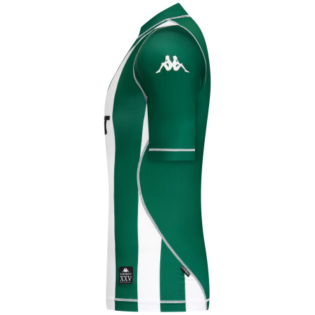 Maillot Kappa XXV Red Star vert blanc 2025/26