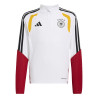 Sweat zippé junior Allemagne blanc rouge