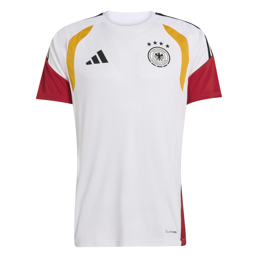 Maillot entraînement Allemagne blanc rouge