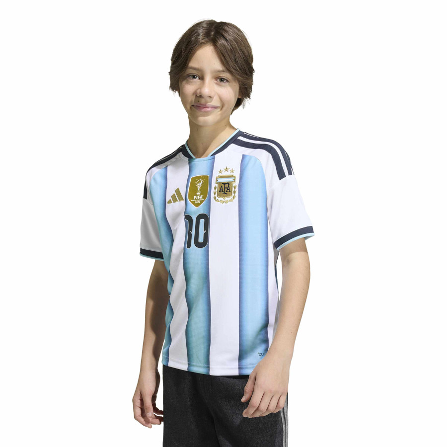 Maillot Messi junior Argentine domicile 2026