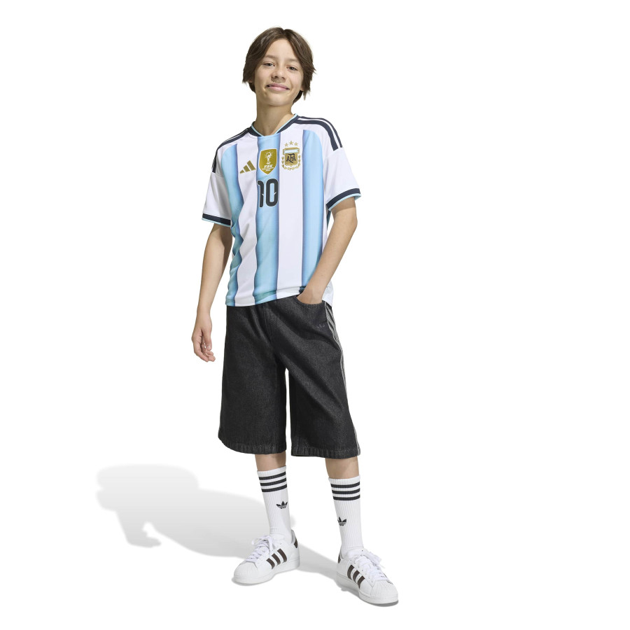 Maillot Messi junior Argentine domicile 2026
