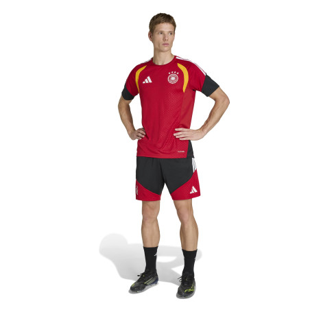 Short entraînement Allemagne noir rouge