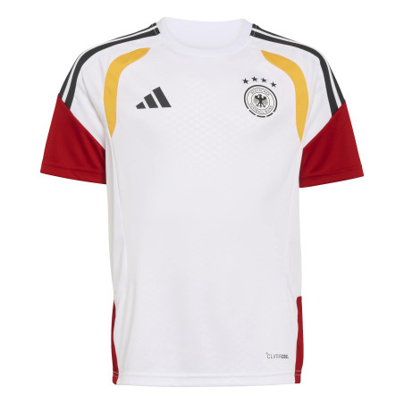 Maillot entraînement junior Allemagne blanc rouge