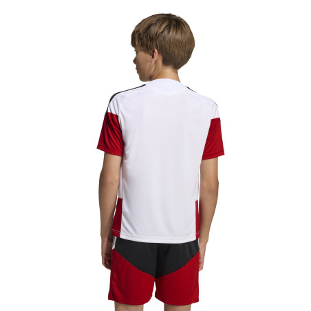 Maillot entraînement junior Allemagne blanc rouge