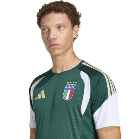 Maillot entraînement Italie vert blanc