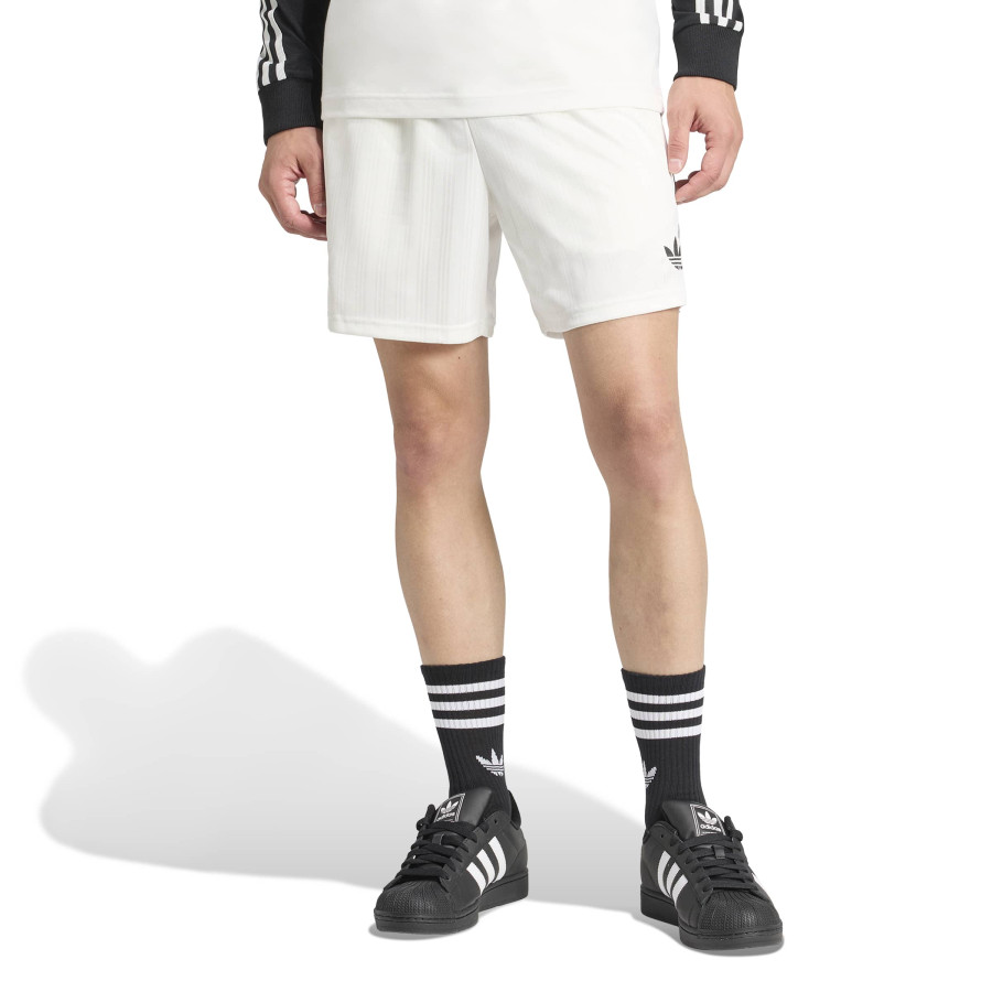 Short Juventus Lifestyle blanc noir
