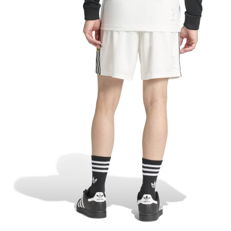 Short Juventus Lifestyle blanc noir