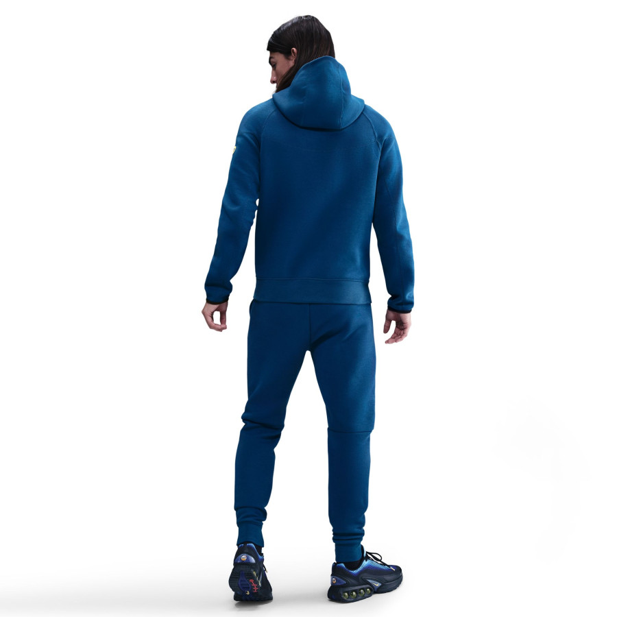 Pantalon survêtement FC Barcelone TechFleece bleu jaune