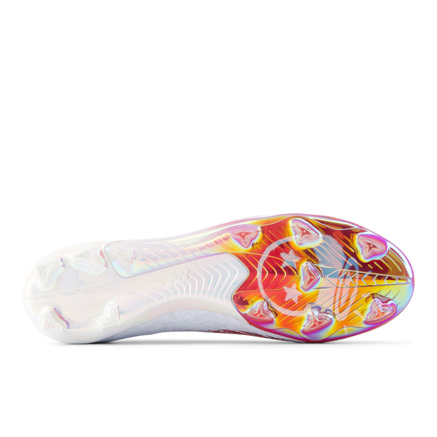 New Balance Furon V8 Saka Elite FG blanc rouge