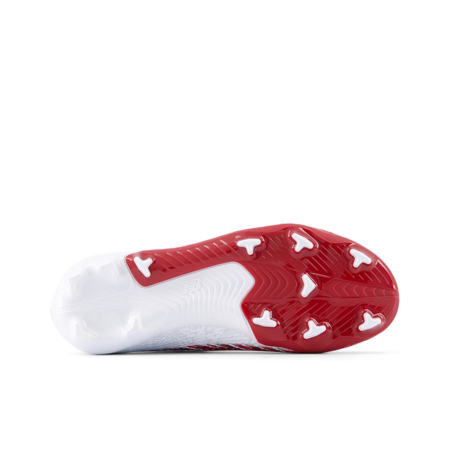 New Balance Furon V8 junior Saka FG blanc rouge