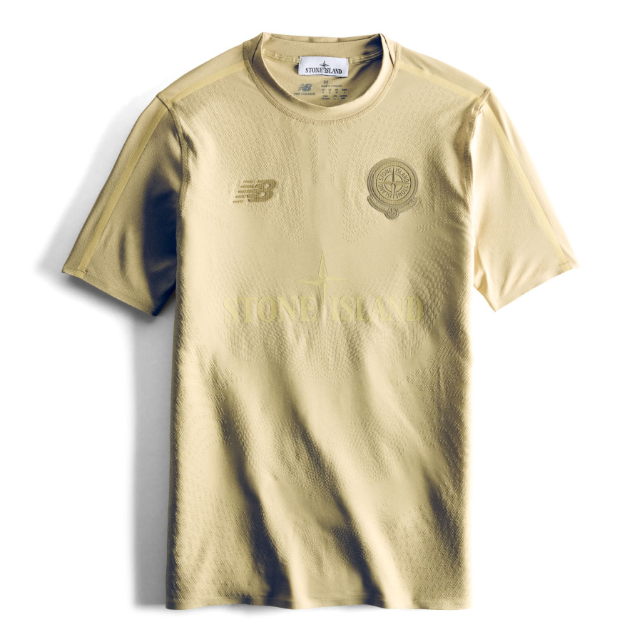 Ensemble New Balance x Stone Island marron