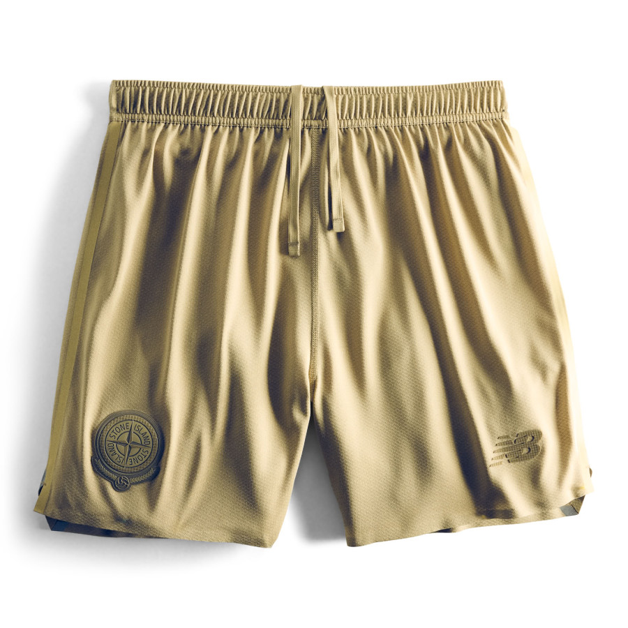 Ensemble New Balance x Stone Island marron