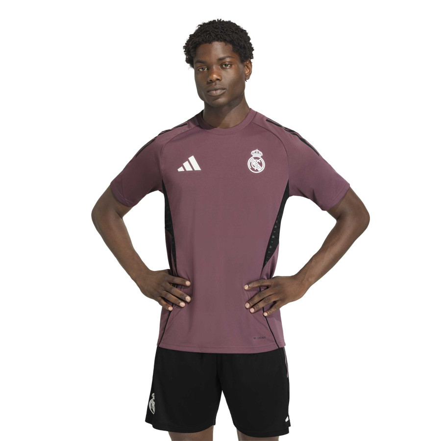 Maillot entraînement Real Madrid rose noir