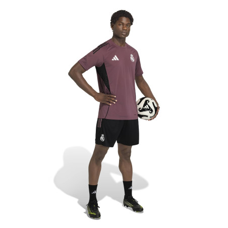 Maillot entraînement Real Madrid rose noir