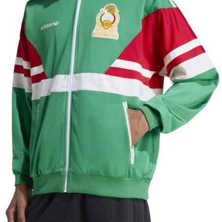 Veste survêtement Mexique Rétro 86 vert