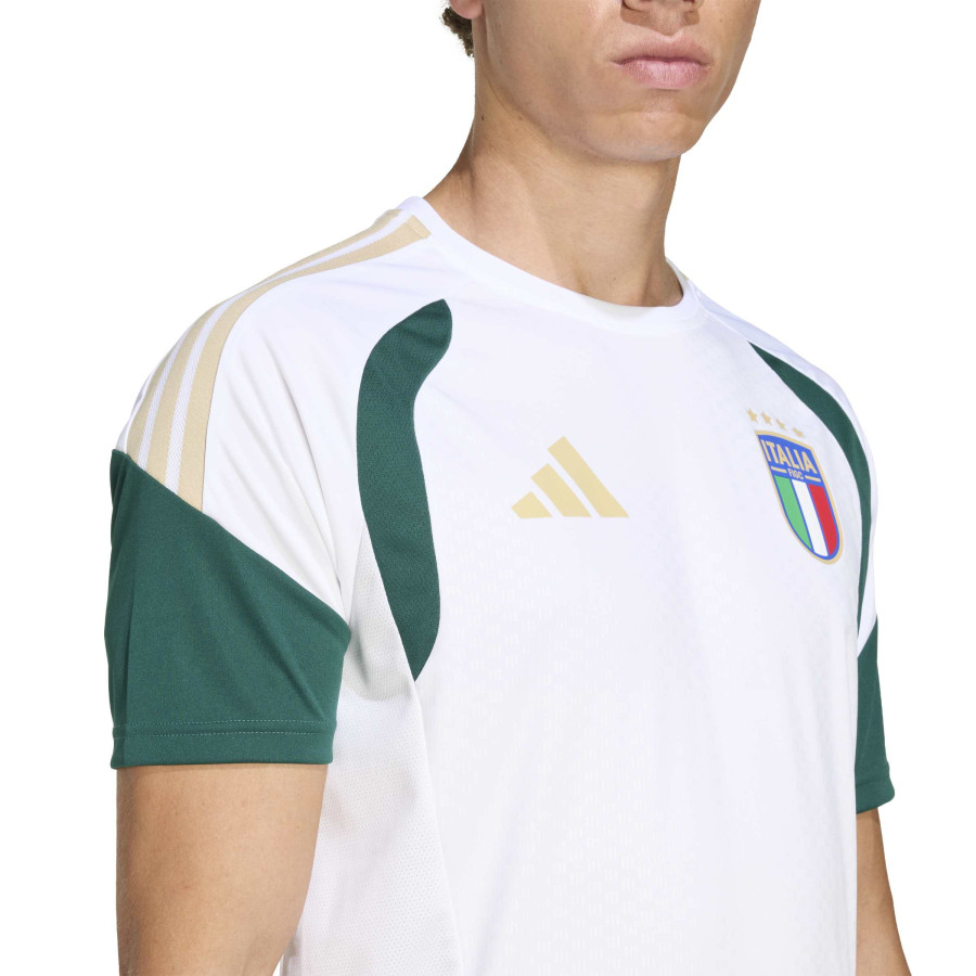 Maillot entraînement Italie blanc vert