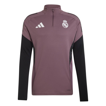 Sweat zippé Real Madrid rose noir