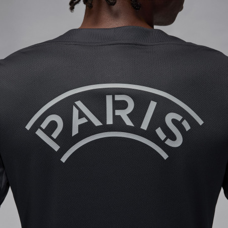 Maillot entraînement PSG noir gris