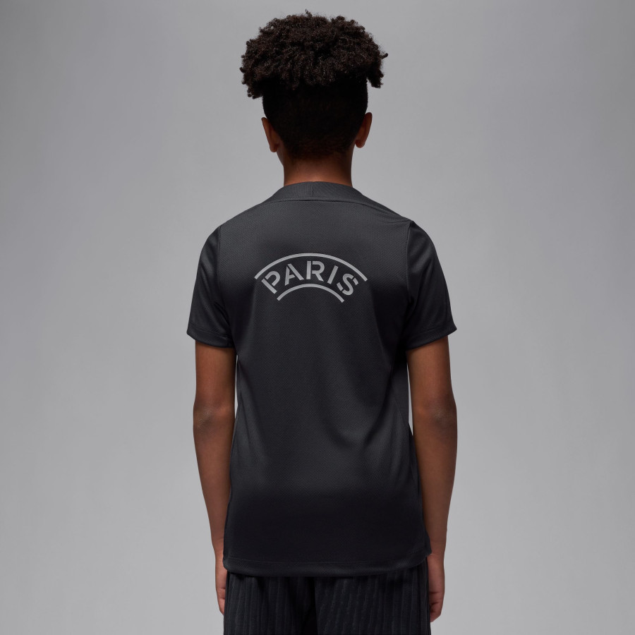 Maillot entraînement junior PSG noir gris