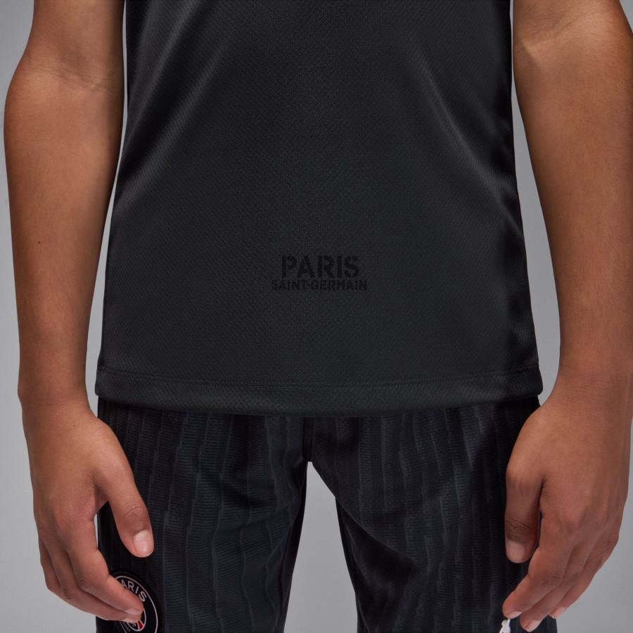 Maillot entraînement junior PSG noir gris