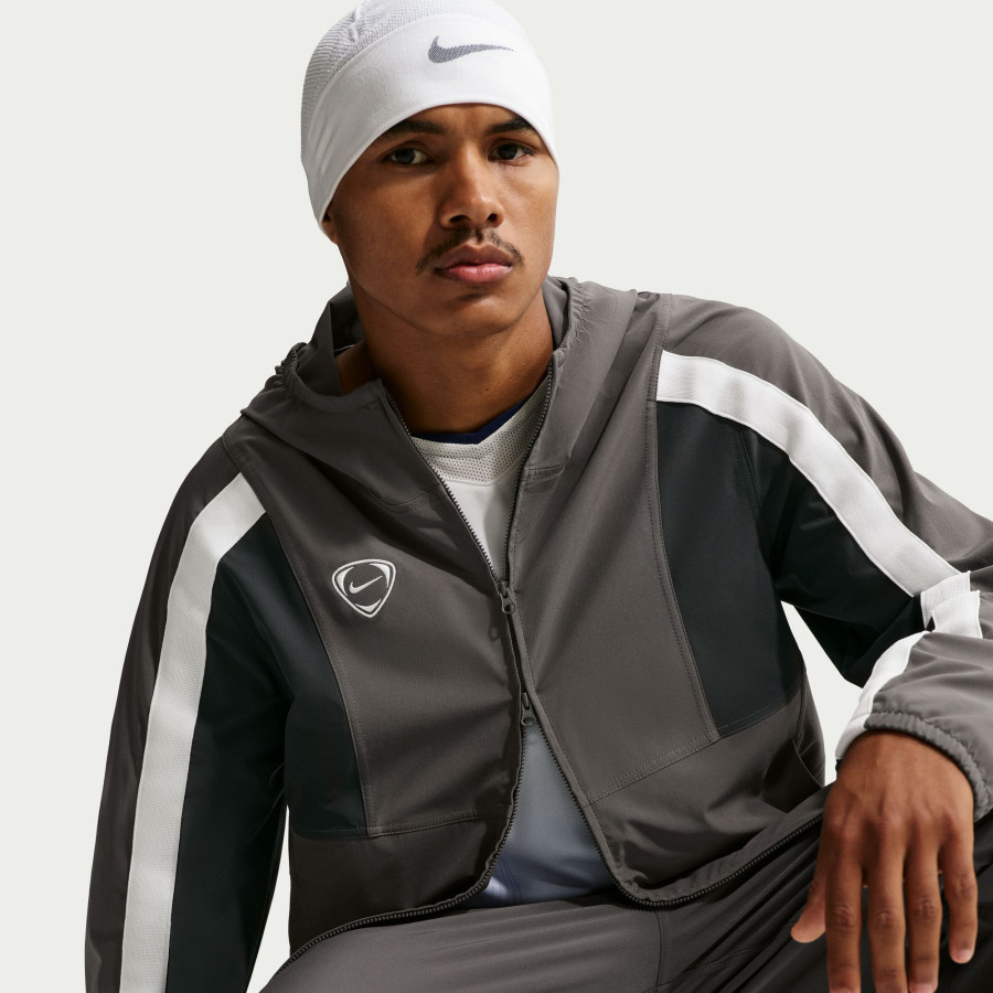 Veste survêtement Nike Repel Woven gris
