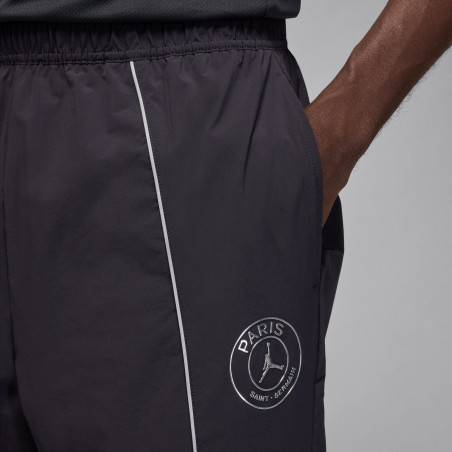 Pantalon survêtement PSG Anthem noir blanc