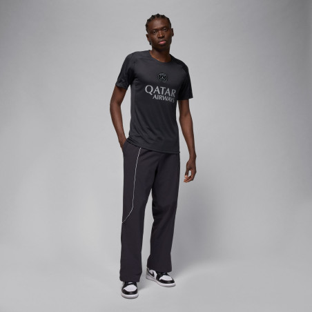 Pantalon survêtement PSG Anthem noir blanc