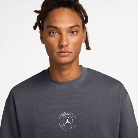 Sweat PSG Hoop Fleece gris